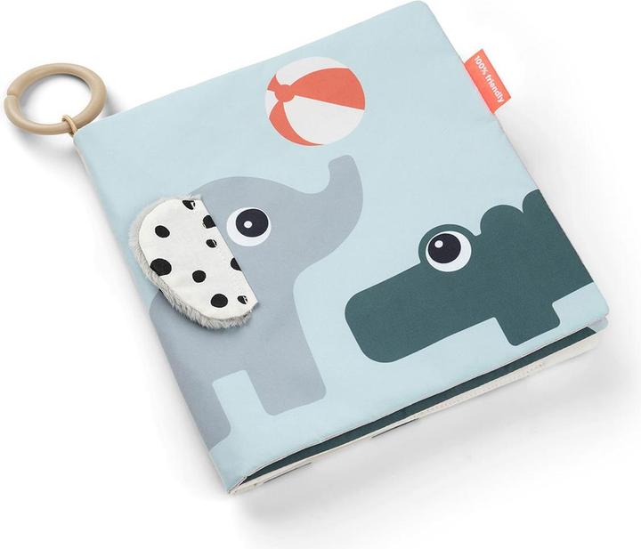 Actual product image Done by Deer Babybücher Activity-Soft-Bilderbuch Tummy Time - Deer