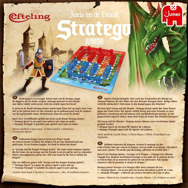 Immagine prodotto Jumbo Stratego Junior Joris e de Draak (Tedesco, Inglese, Francese, Olandese)