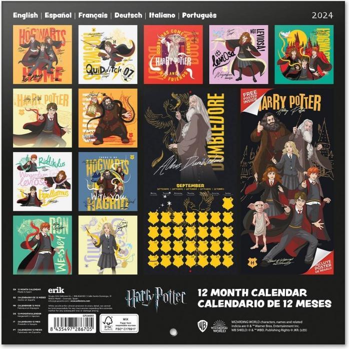 Productafbeelding - Muurkalender 2024 (30 x 30 cm) (30 x 30 cm)