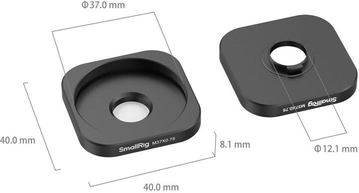 Image du produit SmallRig Bague d'adaptation universelle T-Mount à 37mm pour objectif fileté