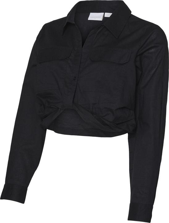 Actual product image Mamalicious MLSHERIE LS WO CROP SHIRT Blouse (XL)