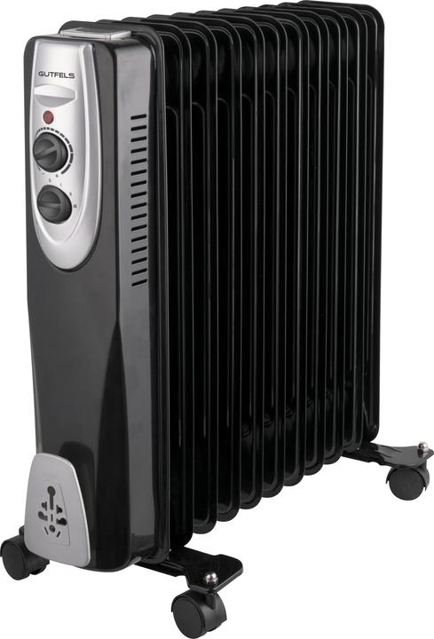 Productafbeelding Gutfels Radiator HR32011 sw 11 lamellen 2,5 kW 3 warmtestanden (2500 W)