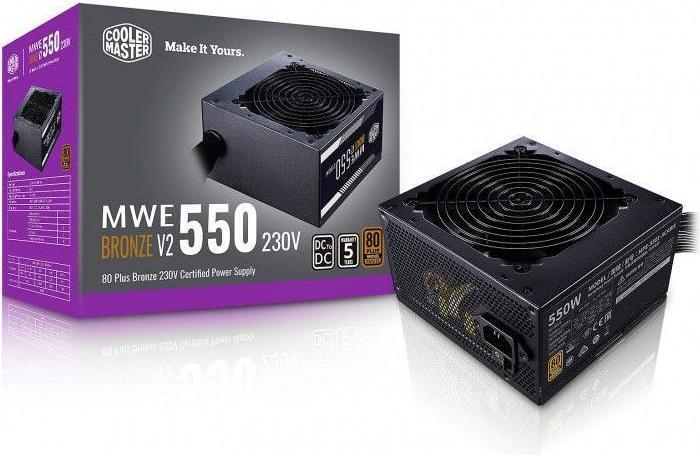 Immagine prodotto Cooler Master MWE 550 Bronze 230V V2 - 550 W - 200 - 240 V - 50/60 Hz - 5 A - Attivo - 110 W (550 W)