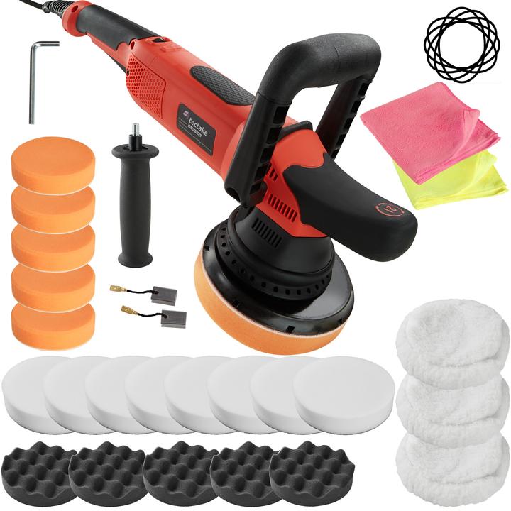 tectake Dual action polisher K7250 (Eccentric polisher, 810 W)