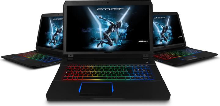 Produktbild Medion Erazer X7853 (17.30", Intel Core i7-7820HK, 64 GB, 1000 GB, CH)