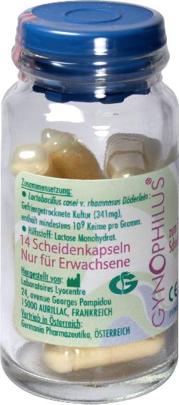 Image du produit GynOphilus Capsules vaginales (Suppositoires vaginaux)