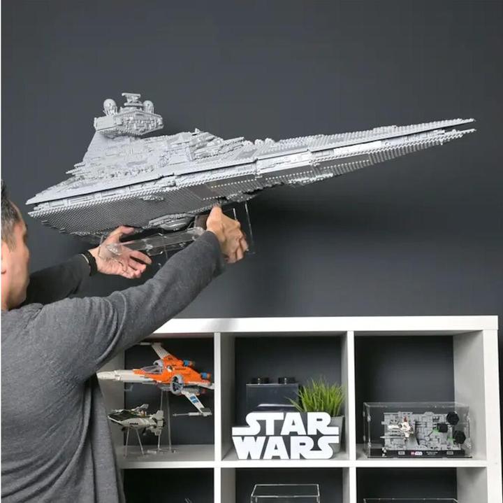 Produktbild iDisplayit Acryl-Ständer für LEGO® 75252 Star Wars Imperialer Sternzerstörer