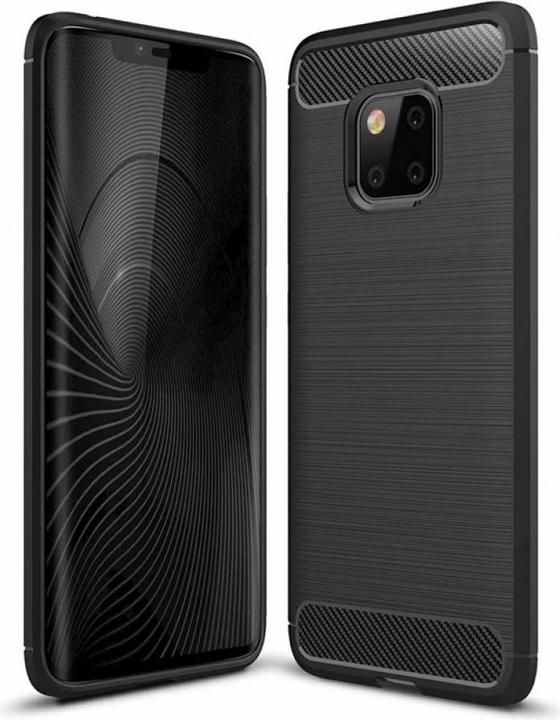 Image du produit Screenguard Housse Huawei Mate 20 Pro Carbon Brushed Soft TPU (Mate 20 Pro)