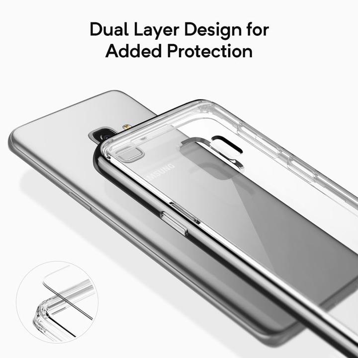 Actual product image Caseology Skyfall Case - Samsung Galaxy S9 Case (Silver) (Samsung Galaxy S9+)