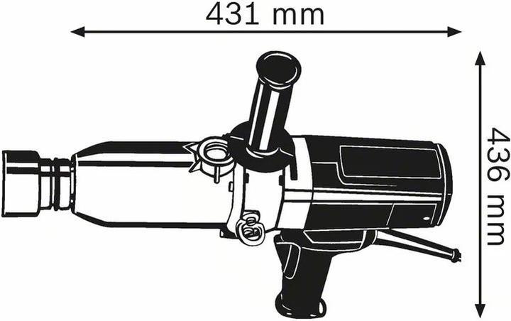 Actual product image Bosch Professional Impact wrench GDS 30 Professional (Electrical connection)