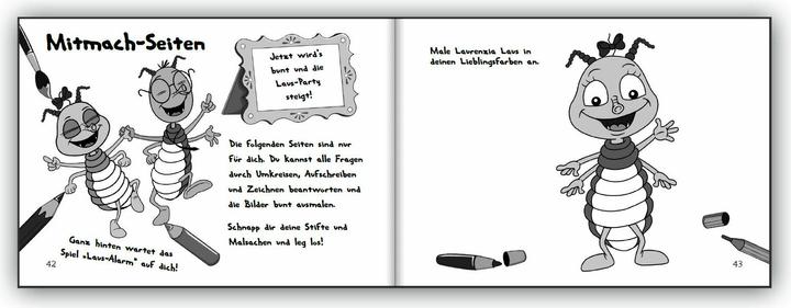 Produktbild Familie Laus zieht aus! Das fröhlich illustrierte Vorlese- und Mitmachbuch zum Thema Kopfläuse (Deutsch, Heike Georgi, Roswitha Schweizer, Sigrun Eder, 2022)