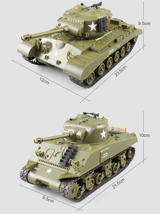 Actual product image Es-toys Heng Long RC Tank Battle Set of 2 1:30