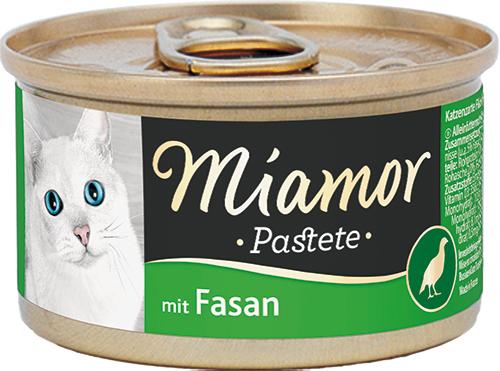 Miamor Cat Food Wet Pâté Pheasant 1 Pack 12x85 g (Adult, 1 pcs., 85 g)