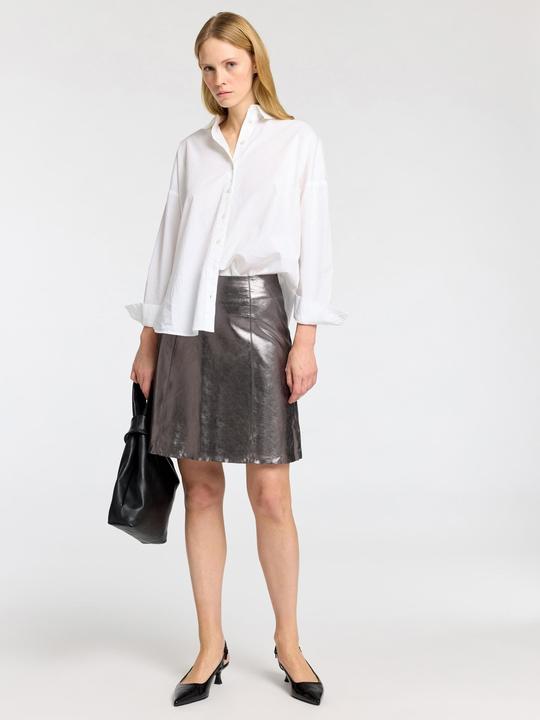 Immagine prodotto Selected Femme Metallic Lederminirock (36)