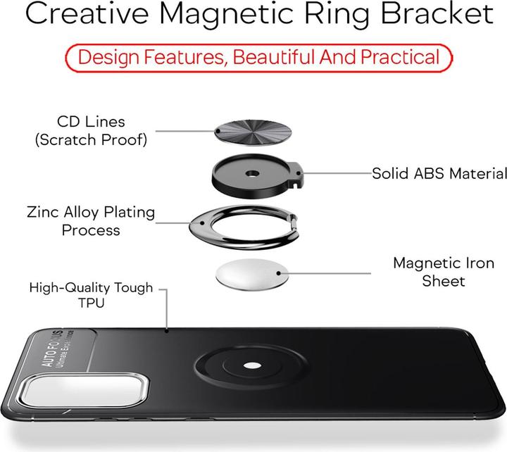 Actual product image Nalia Ring sheath (Samsung Galaxy S20+)