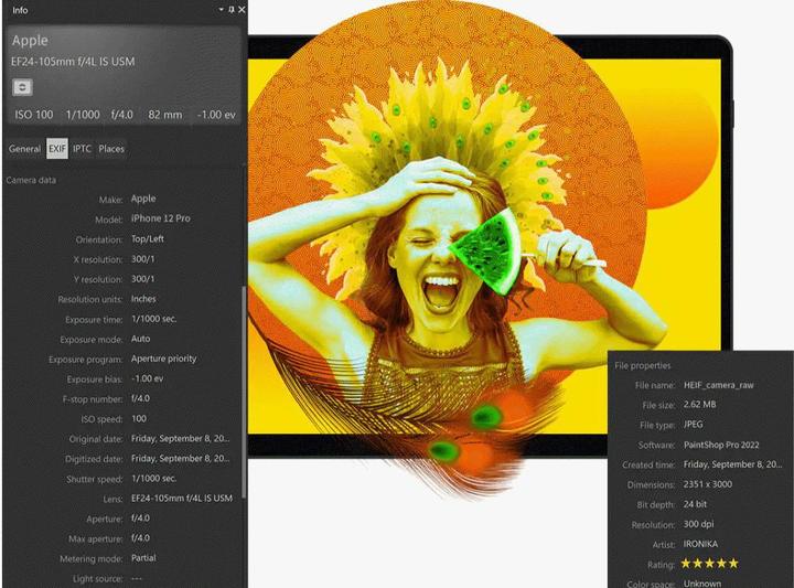 Produktbild Corel PaintShop Pro 2023 (1 User, unbegrenzt)