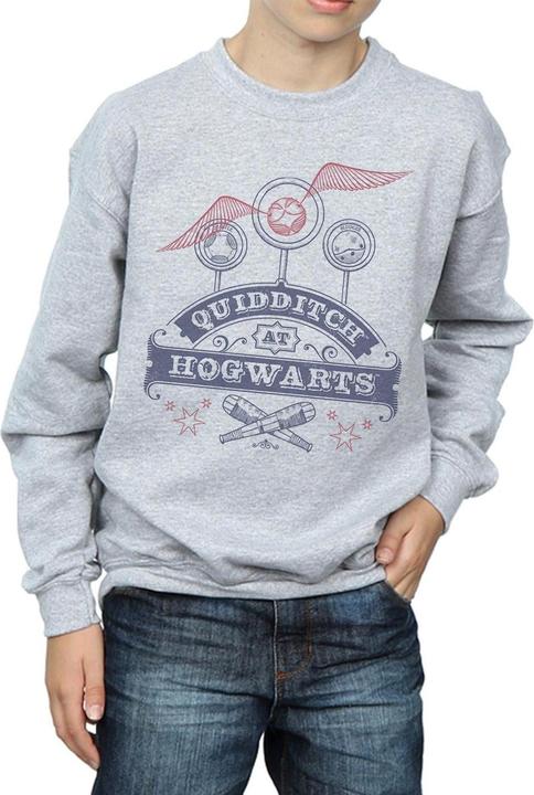 Image du produit - Sweat QUIDDITCH AT HOGWARTS - Garçon (152, 158)