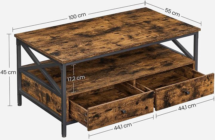 Actual product image Vasagle Nico (100 x 55 x 45 cm)