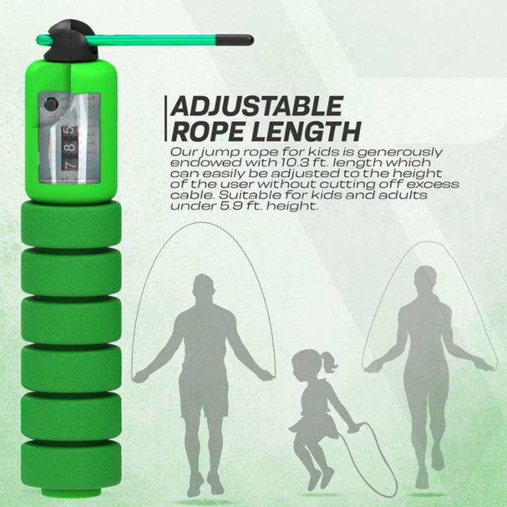 Produktbild Rdx FP Kinder 3m10 Verstellbares Springseil Mit Zähler (304 cm)