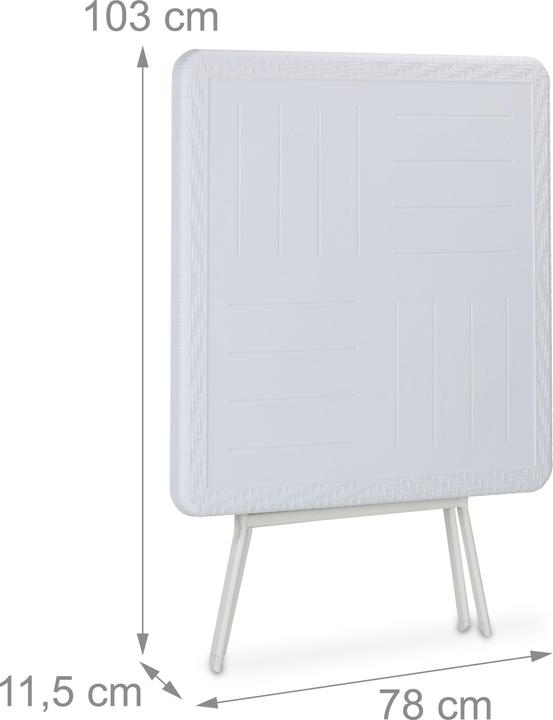 Produktbild Relaxdays Gartentisch (78 cm)