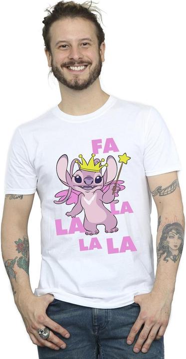 Produktbild Disney Lilo & Stitch Angel Fa La La TShirt (L)