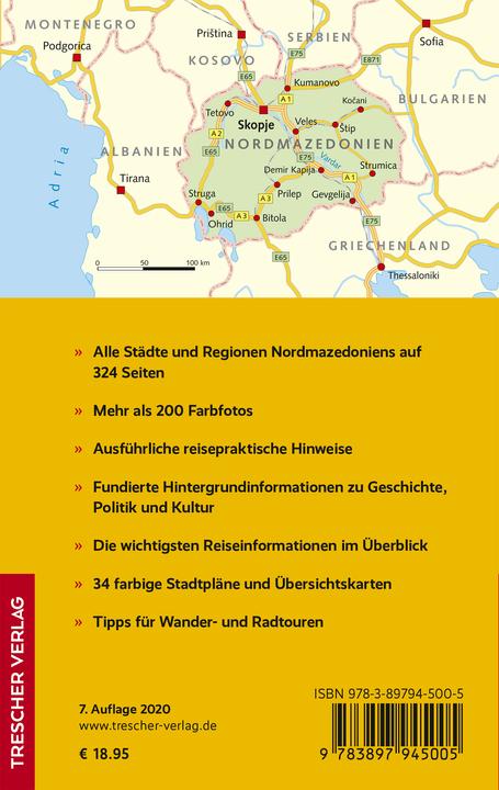 Actual product image Reiseführer Nordmazedonien (German, Philine of Oppeln, 2019)