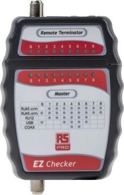 Image du produit Rs Pro CT008 LAN Cable Checker TypeF/RJ11/RJ45