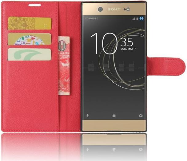 Actual product image MU Classic Leather cover with litchite texture (Sony Xperia XA1 Ultra)