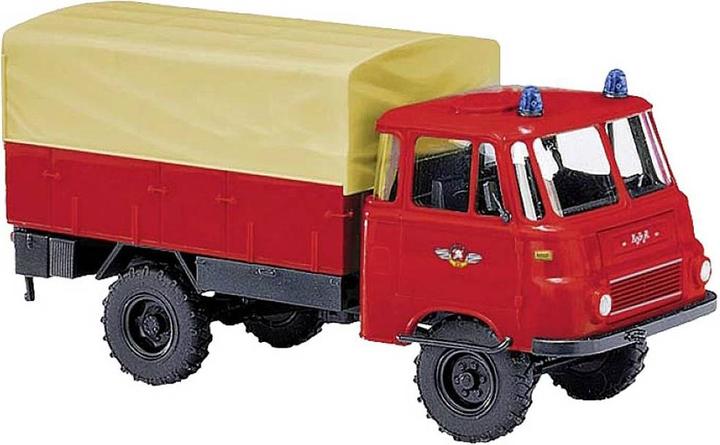 Actual product image Busch H0 Robur LO 1801 A volunteer fire department