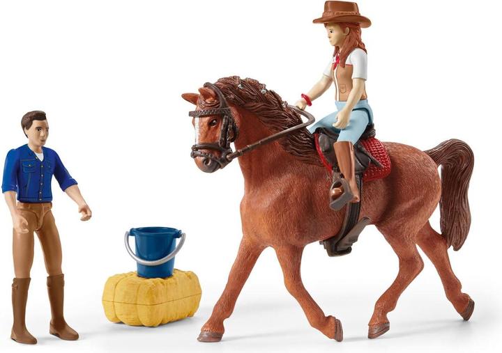 Immagine prodotto Schleich Avventura con auto e rimorchio per cavalli