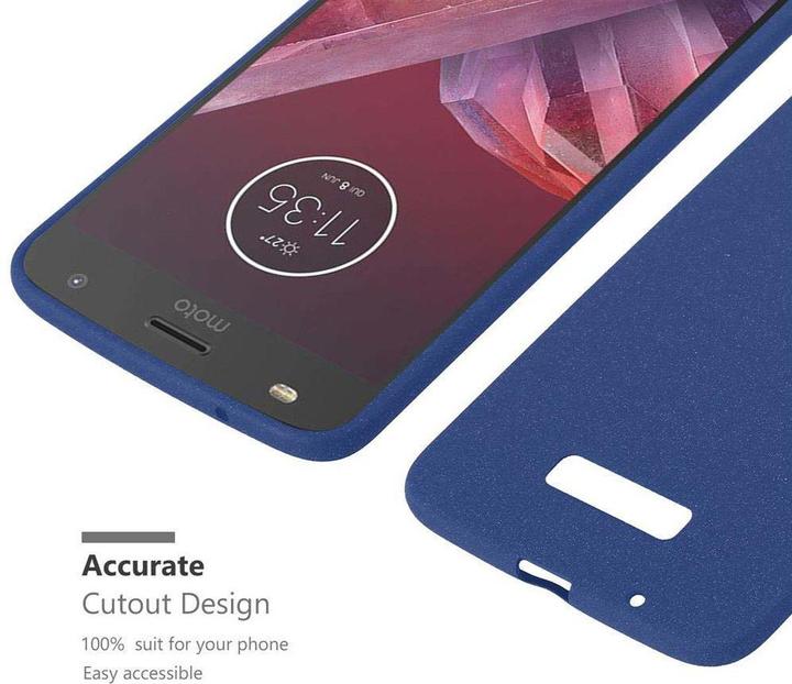 Actual product image Cadorabo TPU Frosted Cover (Motorola Moto Z2)
