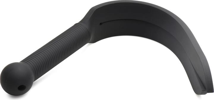 Image du produit Master Series Stung Silicone Tawse - Noir