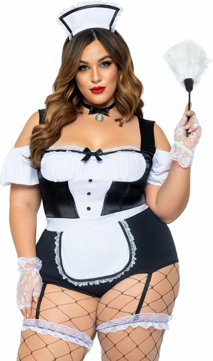 Produktbild Leg Avenue Sexy Dienstmädchen XXL Kostüm (3XL)