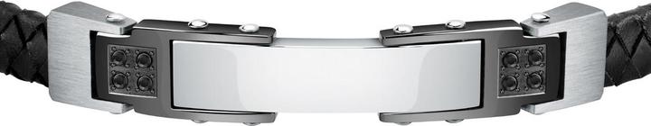 Produktbild Morellato Moody Armband (22 cm, Edelstahl, Leder)