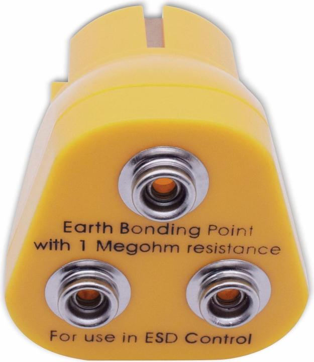 Produktbild Quadrios ESD-Erdungsstecker Druckknopf 10 mm