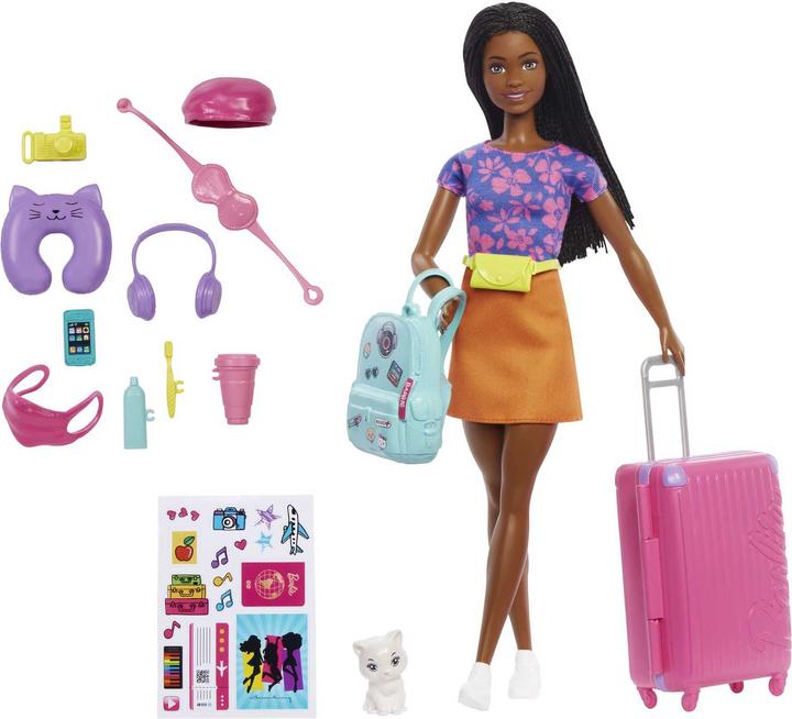 Produktbild Barbie Stadtleben „Brooklyn“ Roberts Puppe und Zubehör, Kinder ab 3 Jahren