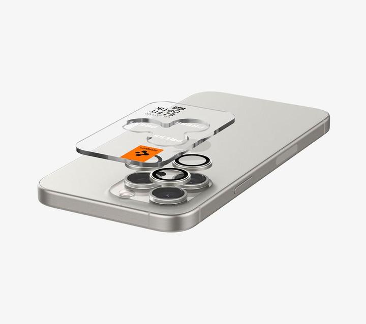 Image du produit Spigen Optik Pro EZ Fit (2 pièce(s), Apple iPhone 15 Pro Max)