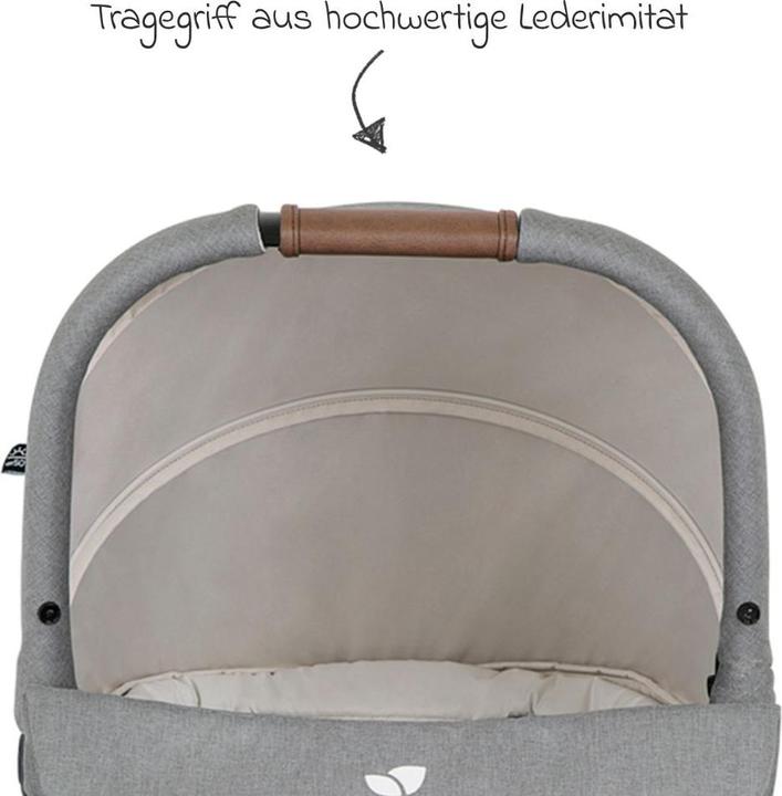 Image du produit Joie Nacelle Ramble XL de la naissance à 9 mois pour Versatrax, Rehausseurs de poussette
