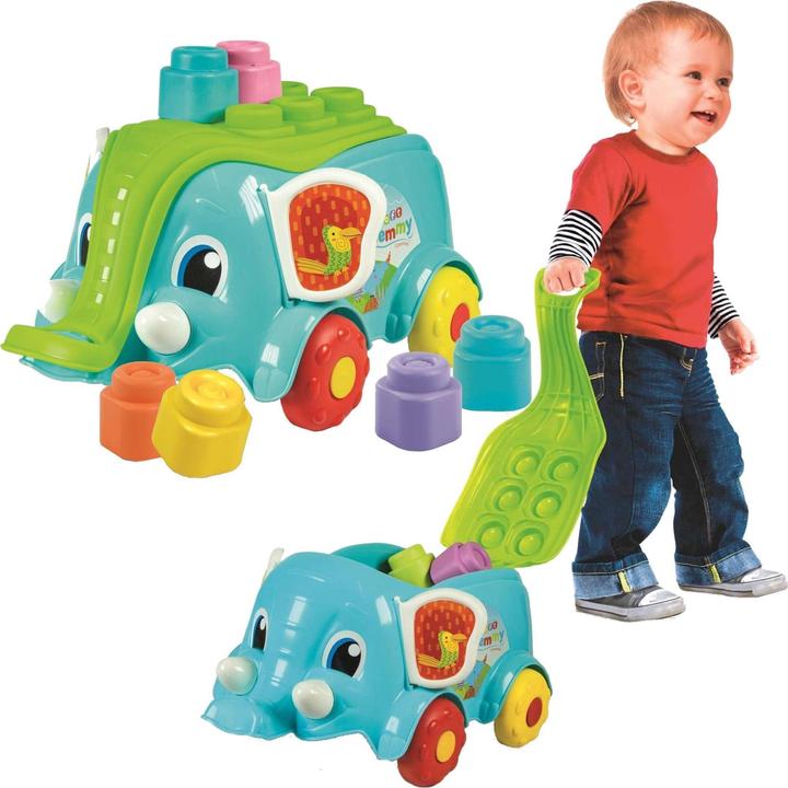 Actual product image Clementoni Soft Blocks Clemmy the Elephant