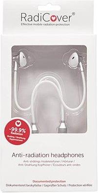 Produktbild Radicover RAD256 Kopfhörer & Headset Verkabelt im Ohr Anrufe/Musik Silber, Weiss (keine Geräuschunterdrückung, Kabelgebunden)