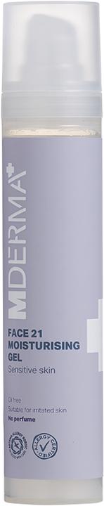 Produktbild MDerma DermaKnowlogy FACE 21 Moisturising Gel 50 ml Feuchtigkeitsgesichtscreme Frauen (50 ml, Tagescreme, Gesichtsgel)