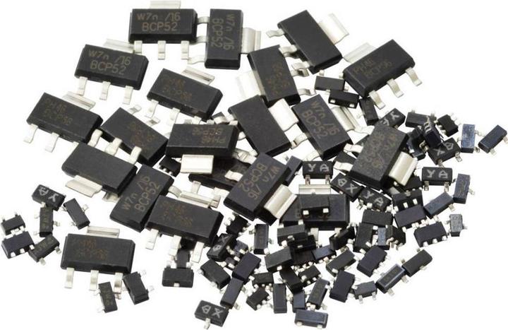 Produktbild Kemo Transistor-Set SMD Transistoren ca. 100 Stück(S108)
