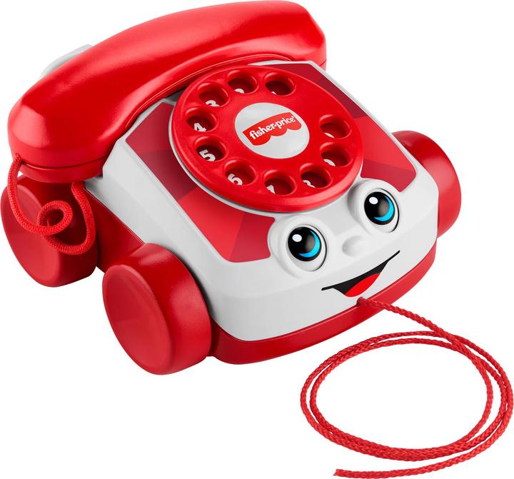 Actual product image Fisher-Price Mattel 80th Anniversary Ruby Red Chatter Phone