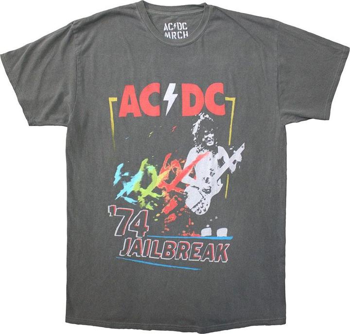 Immagine prodotto AC/DC 74 Jailbreak Maglietta Vintage Adulto Unisex (4XL)