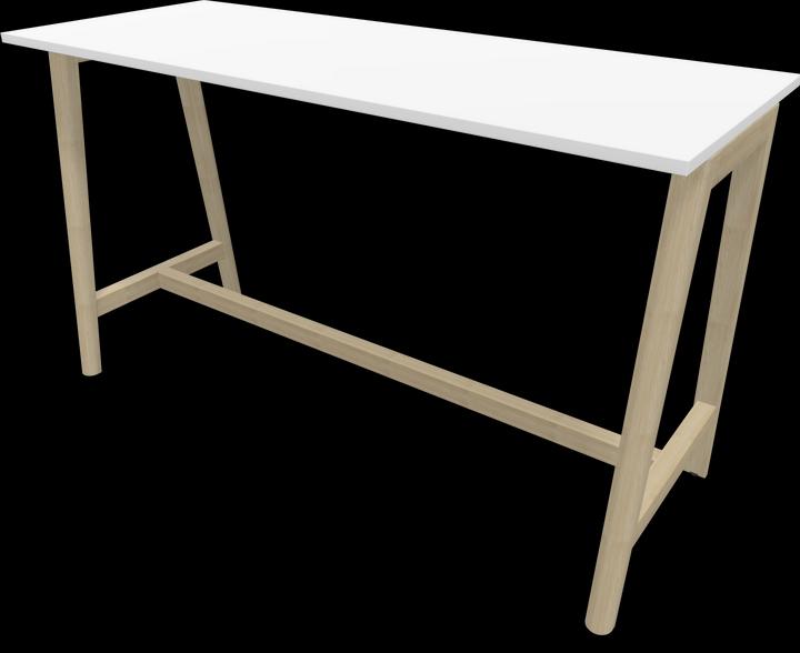 White, Ash natural light grey stained