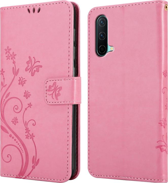 Image du produit Cadorabo Pochette Flower Book (OnePlus Nord CE 5G)