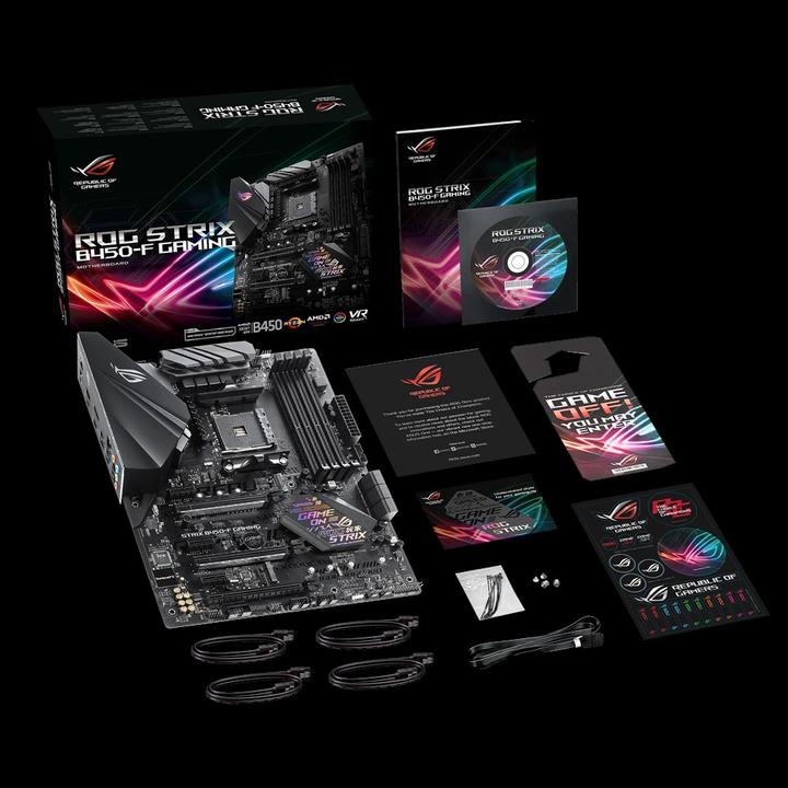 Image du produit ASUS ROG Strix B450-F Jeux (AM4, AMD B450, ATX)