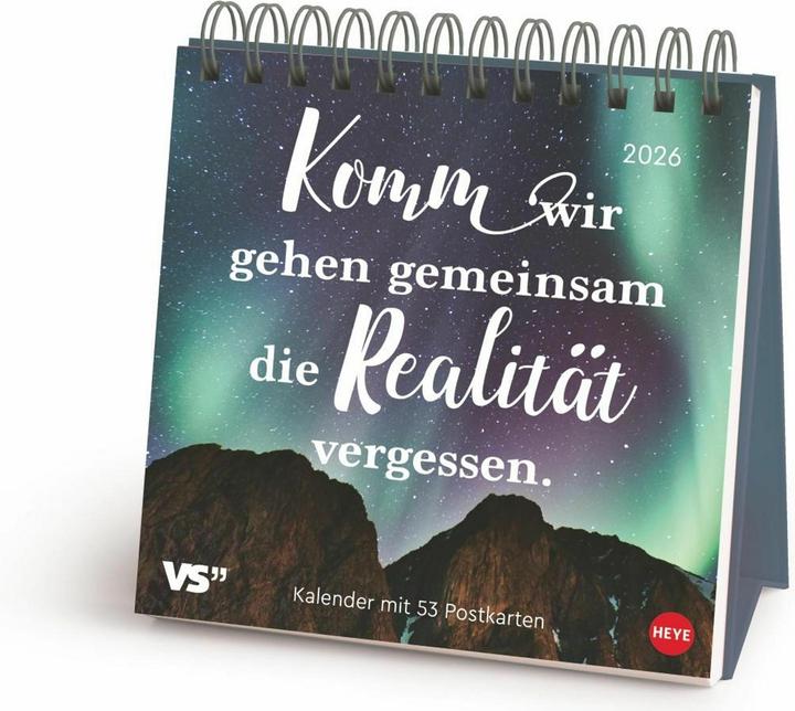 Immagine prodotto Visual Statements Premium-Postkartenkalender 2026 (Copertina rigida, Tedesco)