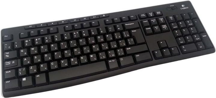 Immagine prodotto Logitech NL K270 Tastiera wireless, layout USA (Ing. Int., Senza fili)