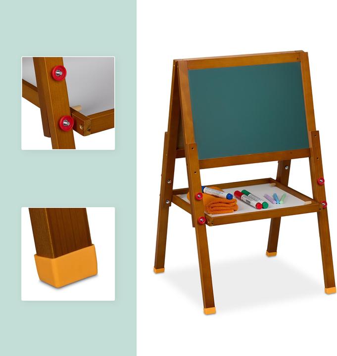 Actual product image Relaxdays Children's easel